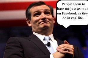 Nobody ‘Likes’ Ted Cruz: Study Finds Facebook Users Unanimously Hate Him