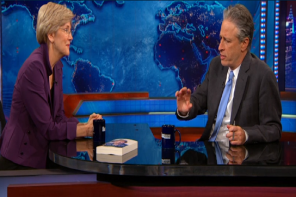 WATCH: Senator Warren And Jon Stewart Expose Washington’s Rigged System In This Epic Interview (VIDEOS)