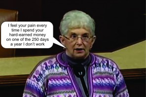 Virginia Foxx On The Pain Of Working Families: ‘We Work Hard For Our [$174K] Paychecks’