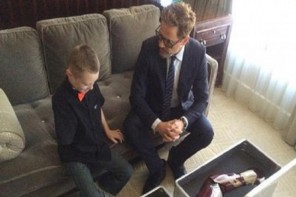 See What Robert Downey Jr. Did For This Child – Iron Man Style (VIDEO)