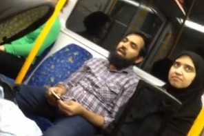 WATCH: Woman Defends Muslim Couple Who Were Being Harassed On Train:’I Just Had Enough’ (VIDEO)