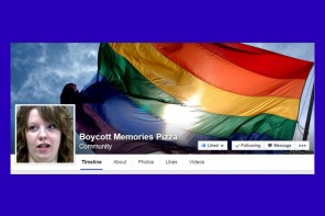 A Classic Facebook Response To The Homophobic Memories Pizza
