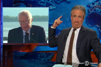 Jon Stewart Daily Show Screencap