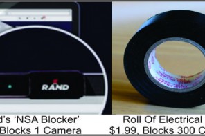 Rand Paul Exploits The Paranoia Of His Followers, Sells ‘NSA Spy Cam Blocker’ For $10