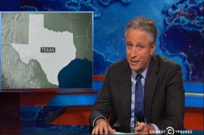 WATCH: Jon Stewart Absolutely Embarrasses ‘Dallas Dipsh*ts’ Fearing ‘Texas Takeover’  (VIDEO)