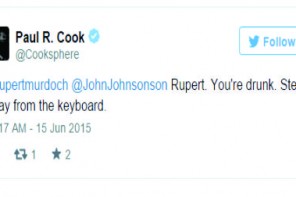 Twittersphere Rips Rupert Murdoch’s Drunken, Incoherent Tweet To Pieces (TWEETS)