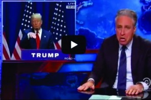 WATCH: Jon Stewart ‘Orgasmic’ That He Gets To Bash Trump For His Last 6 Weeks (VIDEO)