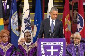 President Obama Delivers Eulogy in South Carolina