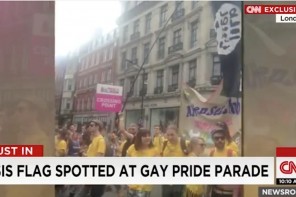 CNN Freaks Out Thinking This Flag From A Pride Parade Is From ISIS – Let’s Just Say It’s Not (VIDEO)