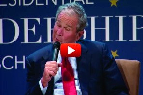 If This 47 Seconds Of Dubyah Doesn’t Convince You To Never Vote GOP, Nothing Will (VIDEO)