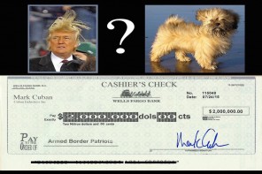 Bloom County Creator Offers Donald Trump $2M To Prove His Hair Doesn’t Come From His Dog (IMAGE)