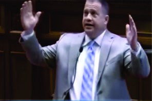 WATCH: The Most Intolerantly Absurd, Biblically Off-Topic Wackadoodle Speech of All Time (VIDEO)