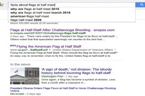 Googlephobia Prevents RWNJs From Getting Facts About Flags (And Facts In General)