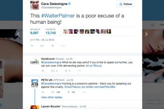 Cara Delevingne Twitter Screenshot. https://twitter.com/Caradelevingne/status/626139497550340096