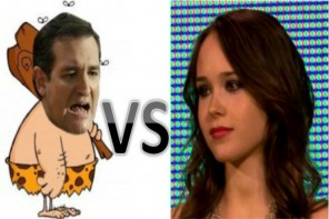 Ted Cruz vs Ellen Page