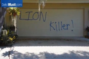Cecil’s Killer Cannot Hide: Vandals Attack Dr. Walter Palmer’s Florida Vacation Home (VIDEOS)