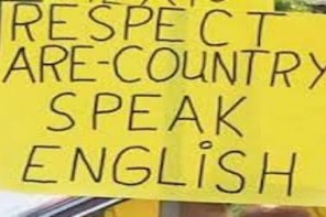 WATCH: White Woman Compares Spanish Speaking Woman To Nazis (VIDEO)