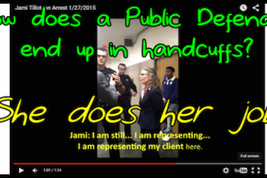 Brave Public Defender Arrested By Bully Cop  For Doing Her Job (VIDEOS)