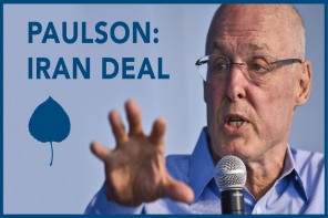 Watch Republican And Former Bush Treasurer Blast GOP On Iran Deal (VIDEO)