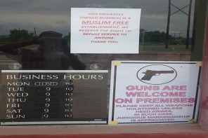 Vigilante Volunteer Guarding Oklahoma ‘Muslim-Free’ Gun Store 2nd Amendments Himself