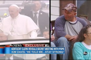 Pope-Kim Davis