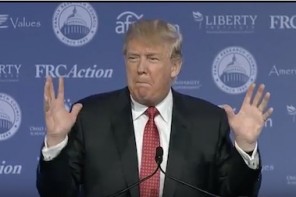 WATCH: Trump Gets Heckled And Booed By ‘Value Voters’ For Insulting Marco Rubio (VIDEO)