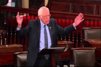 Bernie Sanders Senate Floor