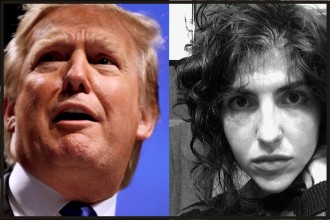 Trump Blood Painting