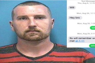 A Florida man is in jail after a mis-sent text.