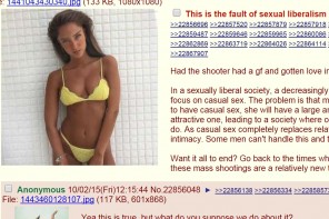 4Chan: If Women Would Just Sleep With Nerds Umpqua Wouldn’t Have Happened