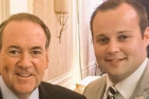 Mike Huckabee Uses The Duggar Family To Promote DVDs For Your Kids, In A Mail Order Scam (IMAGE)