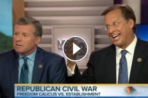 WATCH: Tea Party Idiot Has A Hissyfit When Called Out By Moderate Republican (VIDEO)