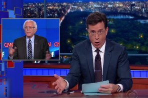 WATCH: Colbert Delivers The Bernie Sanders Impression You’ve Been Waiting To See (VIDEO)