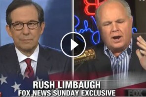 Rush Limbaugh: ‘Don’t Blame Republicans For ISIS, They Didn’t Exist Before Obama’ (VIDEO)