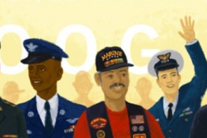 Twitter Racists Trash Veteran’s Day Google Doodle–How Dare They Show Blacks And Hispanics? (TWEETS)
