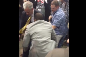 Watch: Trump Supporters Attack #BlackLiveMatter Activist – Trump Says He Deserved It (VIDEO)