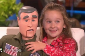 A Little Ventriloquist, Ellen Degeneres And A George W. Bush Dummy Just Won The Internet (VIDEO)