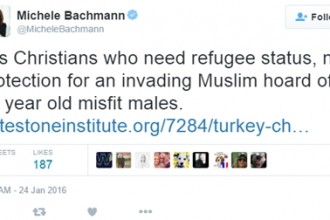 Michelle Bachmann Tweet