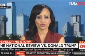 Trump’s Spokeswoman Just Blamed Obama For Captain Khan’s Death. Seriously. (VIDEO)