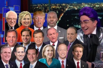 Colbert Iowa Hunger Games Parody