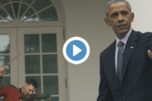 WATCH: Obama Creates Freestyle Rap With Star Of ‘Hamilton’ And Melts The Internet