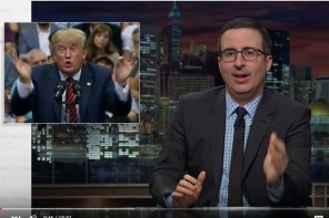 John Oliver Just Huffed, And Puffed, And Blew The Hell Outta Trump’s Favorite Straw Fantasy (VIDEO)