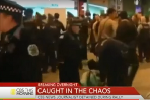 WATCH: CBS Reporter Details His Own Arrest During Chicago Protests Of Trump Rally