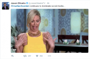 #CruzSexScandal On Twitter Is The FUNNIEST Part Of Election 2016 So Far (TWEETS)