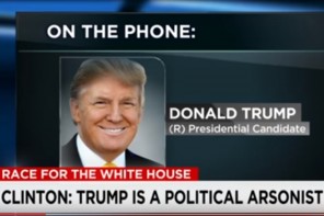 Hillary Calls Trump Political Arsonist, He Says She’s Jealous Her Fans Don’t Riot Too (VIDEO)