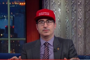 Stephen Colbert And John Oliver Talk Make Donald Drumpf Again (VIDEO)
