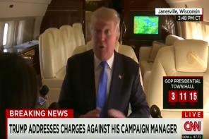 Donald Trump Makes Excuses For His Campaign Manager’s Assault Of Reporter (VIDEO)