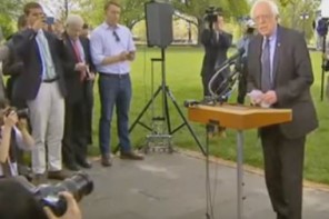 Let’s Take A Look Back 1 Year Ago At The Start Of Bernie Sanders’ Campaign (VIDEO)