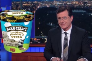Colbert’s Ben And Jerry’s Prison Inspired Flavors Will Have You Wheezing (VIDEO)