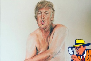 Artist Paints Donald Trump Nude — Billionaire Livid Over Depiction Of His Tiny Tower (VIDEO)